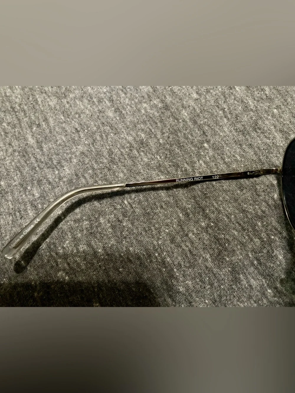 Quay Australia Running Riot Sunglasses with Gold Frame
